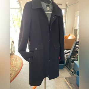 Black coat from J.Crew size 8